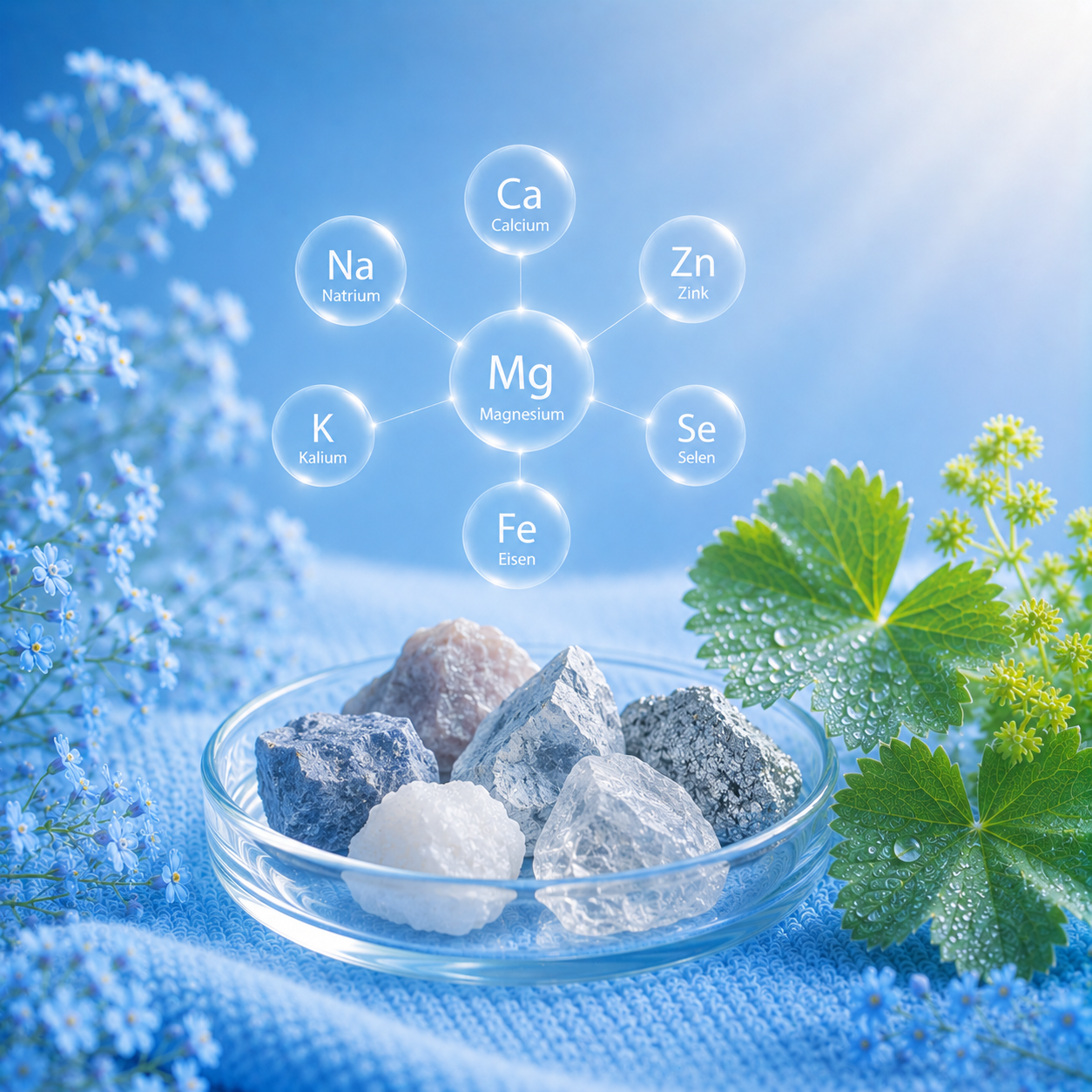 Mineralien – Magnesium, Zink & Bor: Drei unterschätzte Helfer für Ihren Körper
